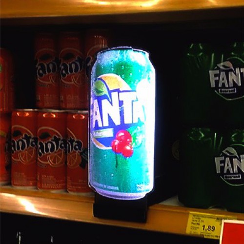 Coca-Cola - Holografia Fanta Guaraná Coca-Cola - Holografia Fanta Guaraná