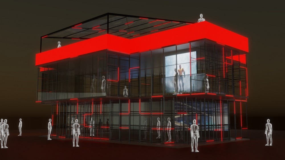 Alice Wonders - Stand Interativo e high-tech - 3