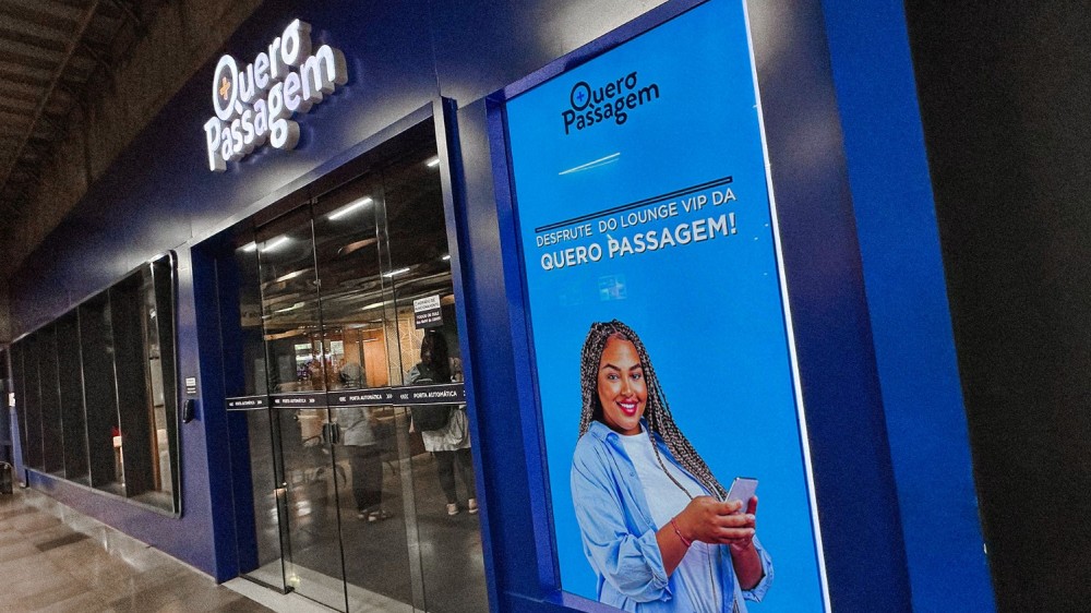 Quero Passagem - Retail Media for a VIP Lounge - 1 Quero Passagem - Retail Media for a VIP Lounge - 1